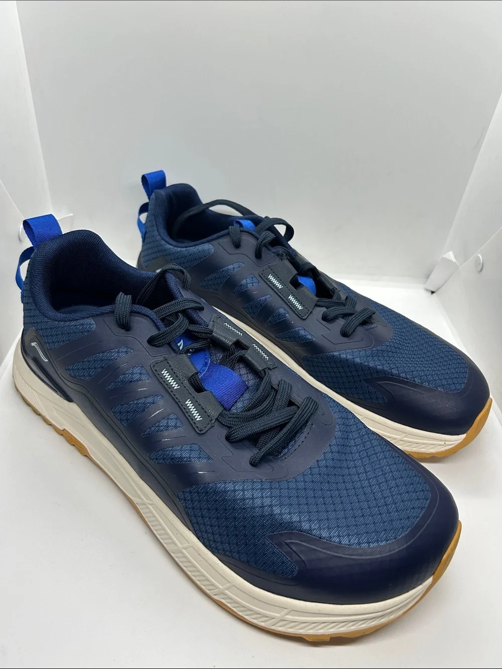 Lamincoa Blue Wide Men's Sneakers Hiking Walking Lightweight Breathable Shoe...